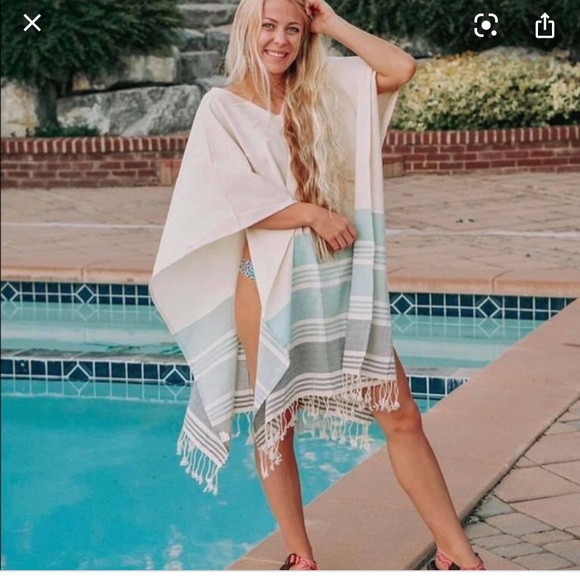 Tribe Alive Caftan coverup - Picture 3 of 4